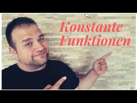 Konstante Funktion | Die einfachste aller Funktionen