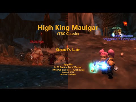 High King Maulgar (TBC Classic), Gruul's Lair (Aggnilia - Fury Warrior)
