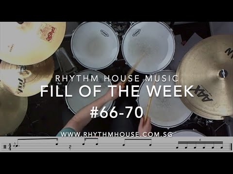drum fill of the week compilation #66 - 70