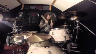 LACUNA COIL - &quot;Zombies&quot; drum play through