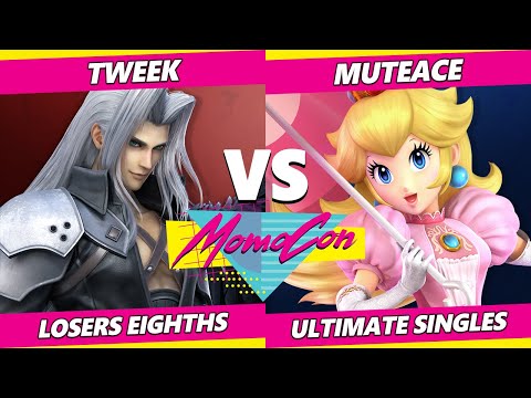MomoCon 2022 Top 8 - Tweek (Sephiroth) Vs. MuteAce (Peach) SSBU Ultimate Tournament