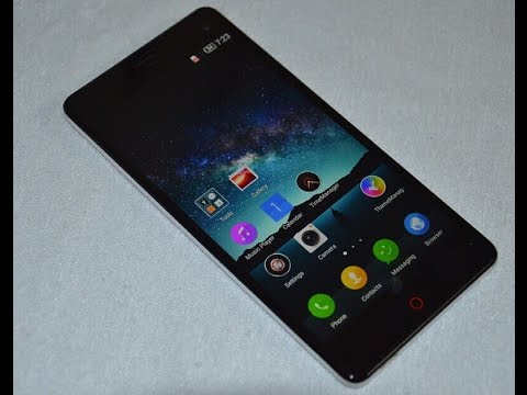ZTE Nubia Z7 MINI Распаковка телефона и обзор функций phone unboxing and function test