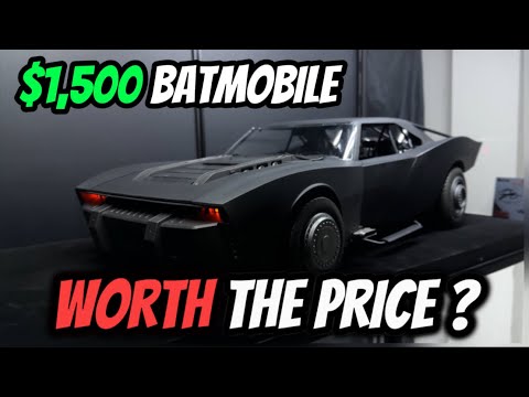 Jazzinc Dioramas HUGE 1/6 Batmobile From The Batman (2022) 4K Review