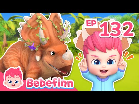 Triceratops The Dinosaur!ㅣEP132ㅣBebefinn Nursery Rhymes and Kids Songs