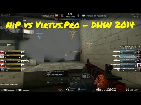 CS:GO | NiP INSANE Comeback! - NiP vs Virtus Pro, DHW 2014 (Semi-Final)