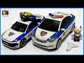또봇 뉴 또봇C 구 또봇C 경찰차 2대 변신 모음 Tobot Robot Toys Transformation