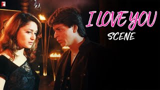 I Love You Rahul  Scene  Dil To Pagal Hai  Shah Ru