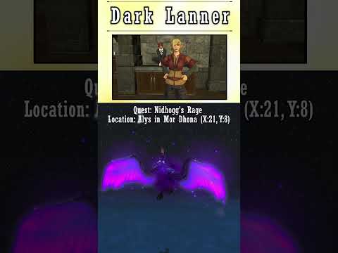 FFXIV: Did you know that the Dark Lanner #shorts