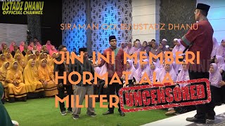 Download lagu JIN INI MEMBERI HORMAT ALA MILITER - Siraman Qolbu Ustadz Dhanu mp3