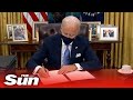 Inauguration Day 2021 Biden signs execu