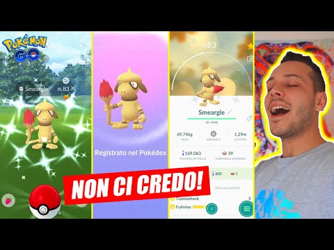 HO CATTURATO SHINY SMEARGLE *TRUCCO* - Pokémon GO ITA
