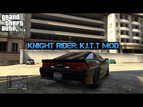 Grand Theft Auto V - Knight Rider: K.I.T.T [MOD] GTAV