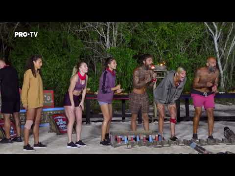 SURVIVOR 2022 - Marian Drăgulescu VS Ionul Popa - egalitate și ștafetă