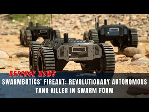 FireAnt: Swarm Robotics Revolutionizing Anti-Tank Warfare | Autonomous UGVs in Action