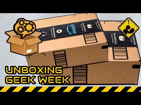 UNBOXING DA GEEK WEEK DA AMAZON | Canteiro de Obras ON