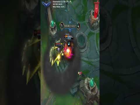 SHOWMAKER : Akali Shows How to 1v4 #Shorts #LeagueofLegends