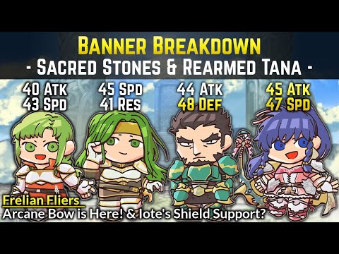 Rearmed Tana, Gilliam, Syrene, & Vanessa (Arcane Náströnd Bow) | Banner Breakdown