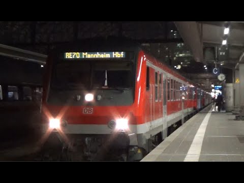 BR 111 188 mit n-Wagen (Wittenberger Steuerwagen) als RE70 nach Mannheim in Frankfurt-Hauptbahnhof