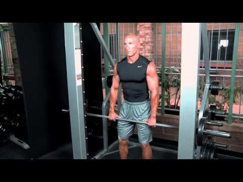 Smith Machine Barbell Shrug