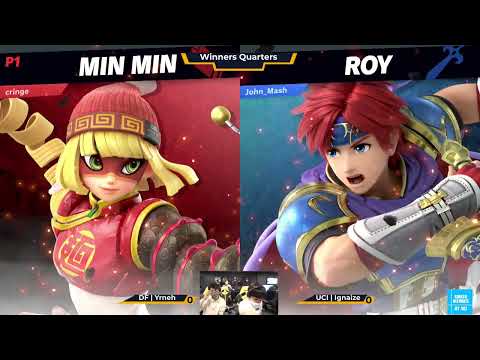 Yrneh (Min Min, Bowser) vs Ignaize (Roy) - Smash Ultimate @ UCI #60 Winners Semi Finals