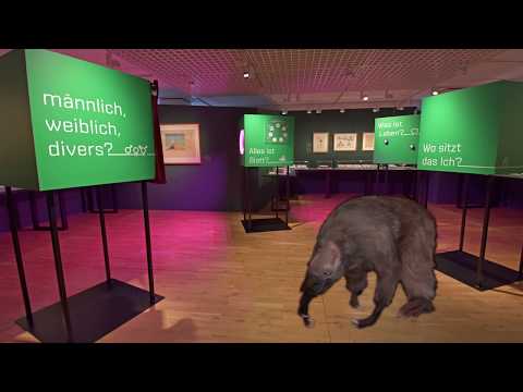 Das Riesenfaultier in der Ausstellung "Abenteuer der Vernunft"