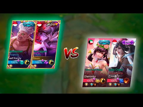 Kenzy and Braxy Meet Top Global SUPREME Enemy | WHO WIN? - MLBB