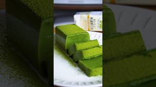 材料4つ！パックそのまま抹茶プリン作り方！#簡単レシピ