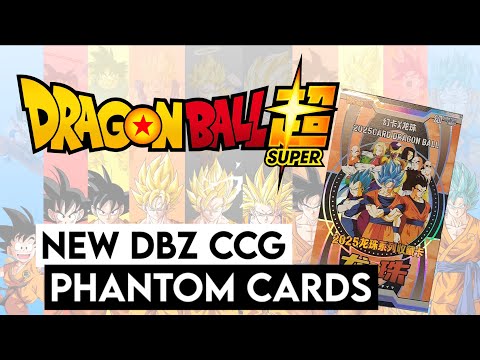 Dragon Ball Phantom Cards - the second new CCG this week!