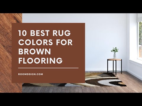 YouTube video about: What color rug for dark wood floors?
