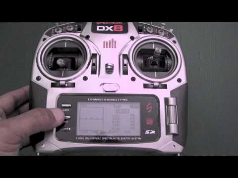 Spektrum DX8 Overview