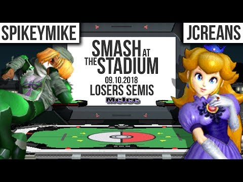 SpikeyMike (Sheik/Yink) vs. JcReans (Peach/Fox) - Losers Semis - Smash at The Stadium 09.10.2018