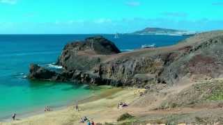 SPAIN El Papagayo, Playa Blanca, Lanzarote (hd-video)