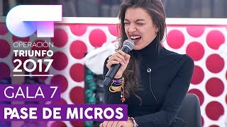 LÁGRIMAS NEGRAS - Ana Guerra | Segundo pase de micros para la Gala 7 | OT 2017
