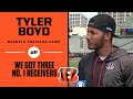Bengals Training Camp: Tyler Boyd Speaks on MONSTER THREE in Receiver Room | CBS Sports