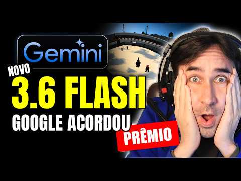 NOVO Gemini 3.6 Flash Liberado Tira a Google da Geladeira e Junto vem o 3.5 Flash-Lite e o Cyber