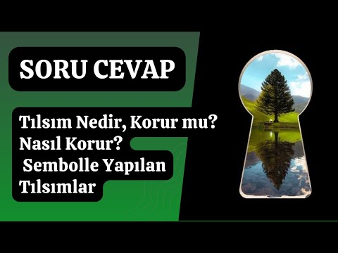 SORU CEVAP: Tılsım Nedir, Korur mu, Nasıl Korur Sembolle Yapılan Tılsımlar | Synergy Kendiyas |