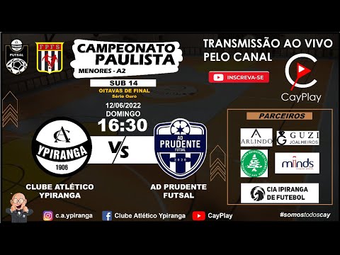 YPIRANGA x AD PRUDENTE - FUTSAL SUB 14