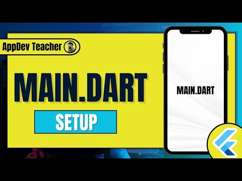 How to Set and Remove main.dart Default Code in Flutter | #01