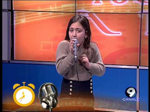 deborah sistino ospite a canale 9 con peppe iodice