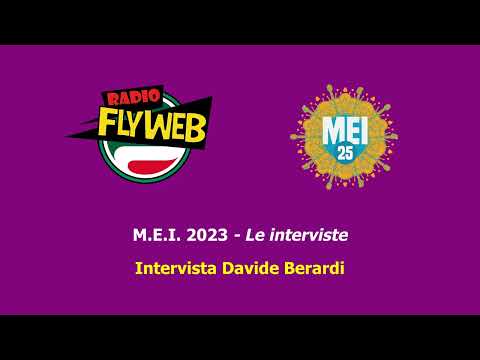 MEI 2023 - Intervista Davide Berardi