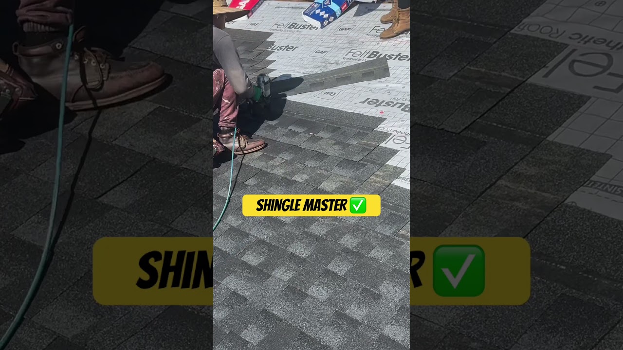 Shingle master ✅ #roofing #construction #tools #repair #replace #roofers #roof