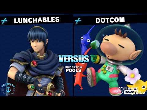 Undertow Singles - Lunchables (Marth) vs dotcom (Olimar) - Project+ Singles