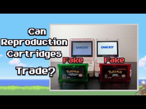 Can Gen 3 Pokémon Reproduction Cartridges Trade?