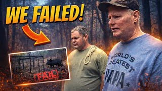 Wild Hogs Are Destroying Our Land… So We Built This Trap