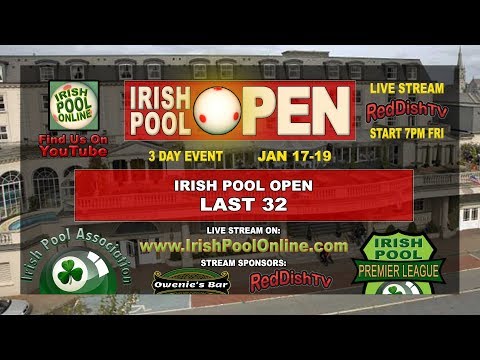 IRISH POOL OPEN 2020 - (SUNDAY) Irelands Eightball Pool - Bridge House Hotel, Tullamore