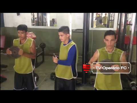 TV Operário  FC LTDA TREINO 28 MARÇO DE 2018 TÉCNICO FISICO ACADEMIA SUB 19