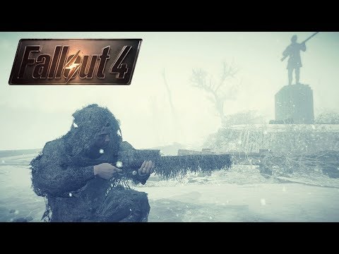 ALL GHILLIED UP | Fallout 4 Ghillie Suit Mod Showcase