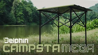Skládací stolek Delphin CAMPSTA Mega 70x70x70cm