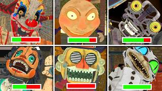 FNAF Secret of The Mimic - All BOSSES With HEALTHBARS in BRIGHT MODE