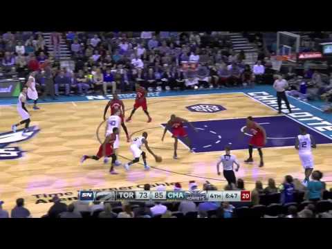 Biyombo's seven blocks against Hornets | Raptors @Hornets | 17/12/2015
